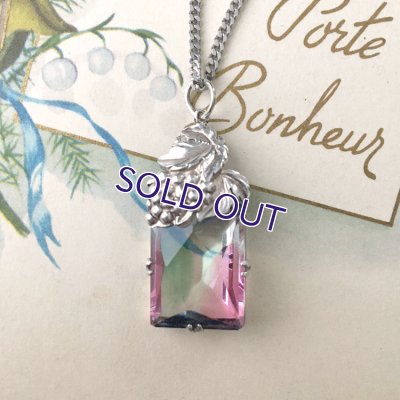 画像3: スクエアアイリスガラスの葡萄ペンダント