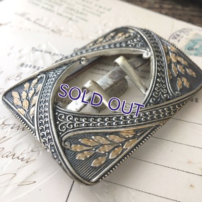 画像4: 月桂樹の葉 アールデコ様式のバックル