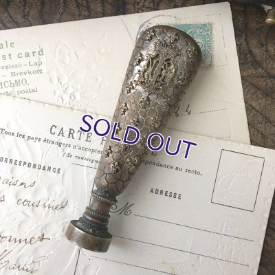 画像4: フルールドリスとND紋章のシーリングスタンプ