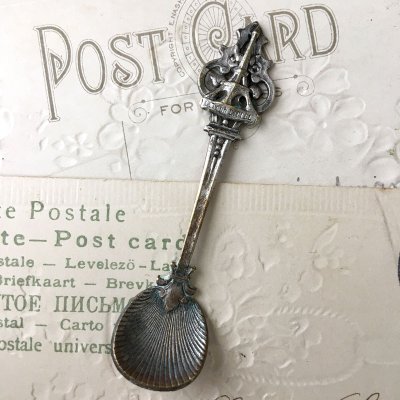 画像3: フランスモチーフのソルトスプーン