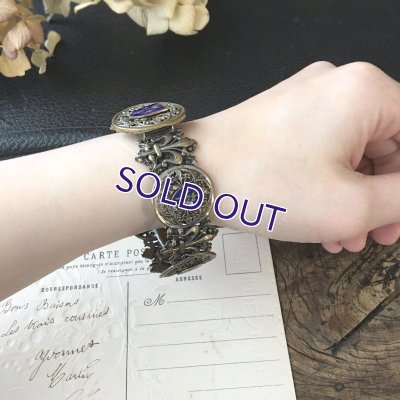 画像11: フルールドリスとジャンヌダルク紋章のバングル