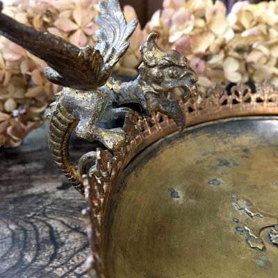 画像6: グリフォンのゴールドトレイ