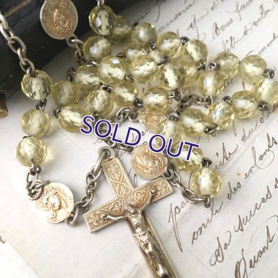 画像3: ウランガラスのヴェルメイユロザリオ