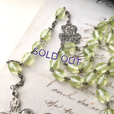 画像5: ウランガラスのロザリオJ