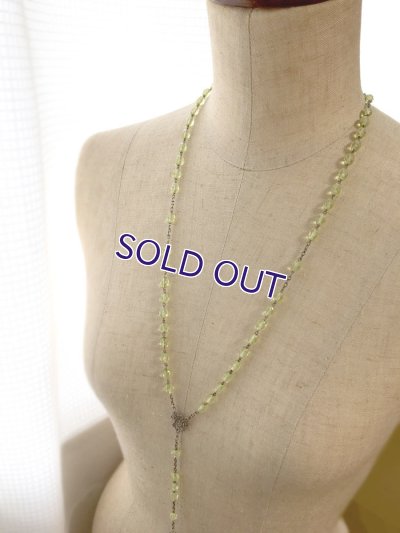 画像12: ウランガラスのロザリオJ