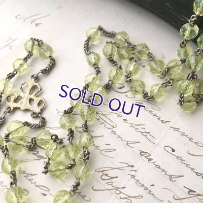 画像6: ウランガラスのロザリオI