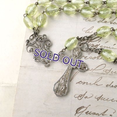 画像4: ウランガラスのロザリオJ