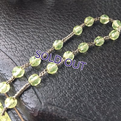 画像7: ウランガラスのロザリオI