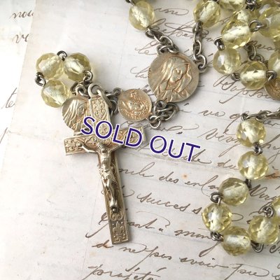 画像9: ウランガラスのヴェルメイユロザリオ