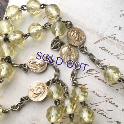 画像4: ウランガラスのヴェルメイユロザリオ