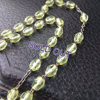 画像6: ウランガラスのロザリオJ