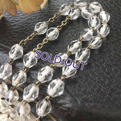 画像7: クリスタルガラスのヴェルメイユロザリオ