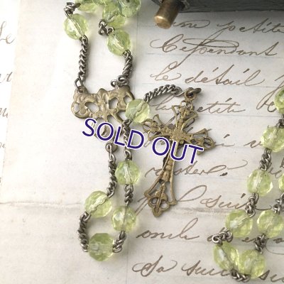 画像4: ウランガラスのロザリオI