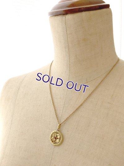 画像9: ORIA クローバーのゴールドペンダント