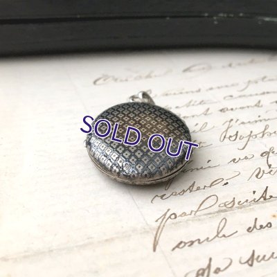 画像5: 銀製ニエロ細工のロケットペンダント