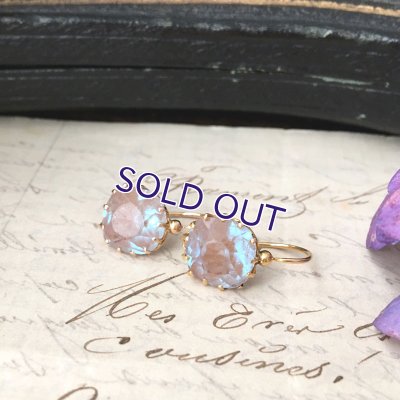 画像5: 18金 クッションカットサフィレットイヤリング