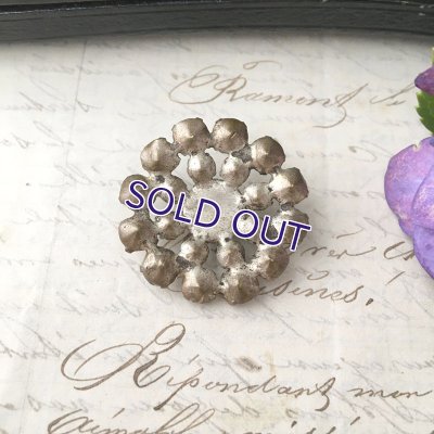 画像7: ローズカットサフィレットとクリアガラスのパーツ