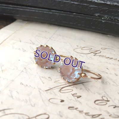 画像3: 18金 クッションカットサフィレットイヤリング