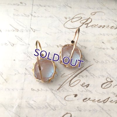 画像12: 18金 クッションカットサフィレットイヤリング