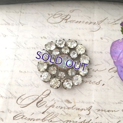 画像5: ローズカットサフィレットとクリアガラスのパーツ