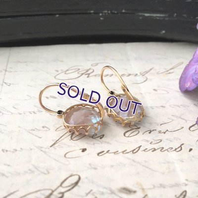 画像10: 18金 クッションカットサフィレットイヤリング