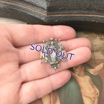 画像8: 聖母マリアとNDのブローチ