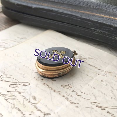 画像6: パールとフレンチジェットのモーニングロケットペンダント