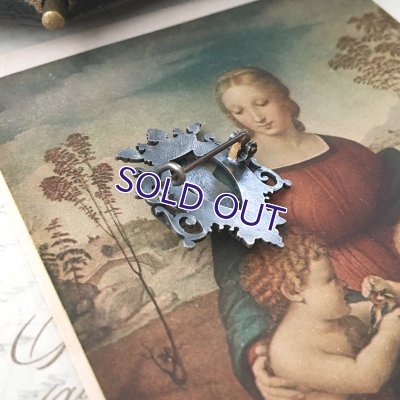 画像7: 聖母マリアとNDのブローチ