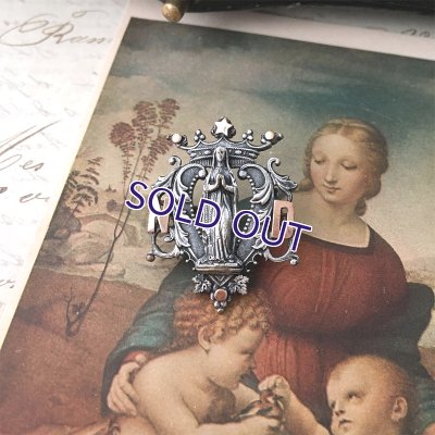 画像3: 聖母マリアとNDのブローチ