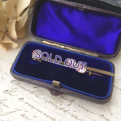 画像3: 初期アイリスガラスの流れ星ブローチ