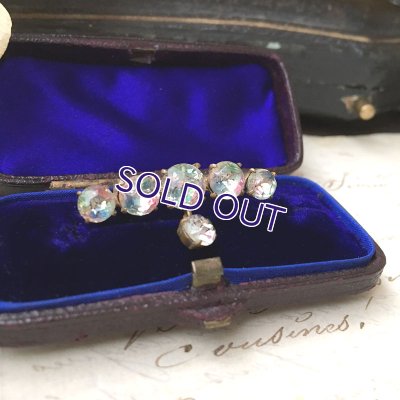 画像5: 初期アイリスガラスの小さなブローチ