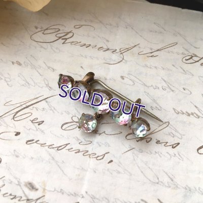 画像8: 初期アイリスガラスの小さなブローチ