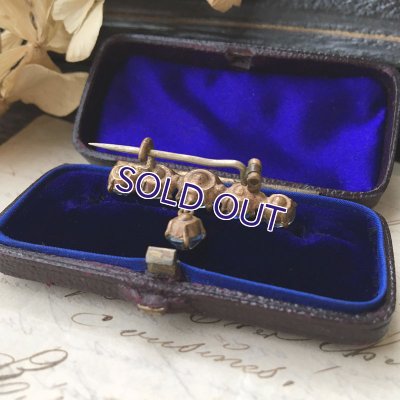 画像7: 初期アイリスガラスの小さなブローチ