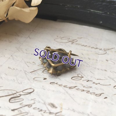 画像8: アイリスガラスの小さなレースピン