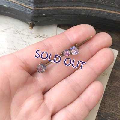 画像12: 初期アイリスガラスの流れ星ブローチ