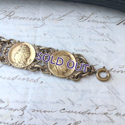 画像5: フランス王と皇帝のゴールドブレスレット