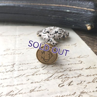 画像6: 『CC』アールヌーヴォー小さなシーリングスタンプ