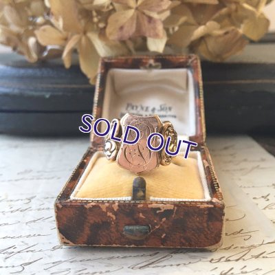 画像5: 盾とアカンサス文様のゴールドリング