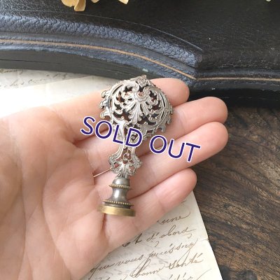 画像8: 『CC』アールヌーヴォー小さなシーリングスタンプ