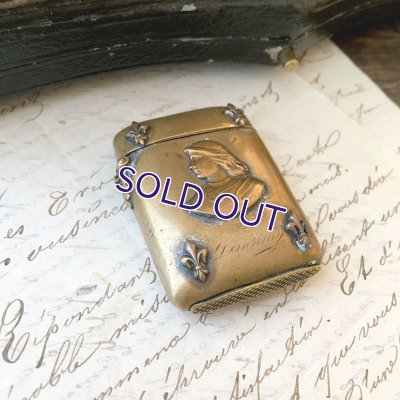 画像6: フルールドリスとジャンヌダルクの肖像マッチケース