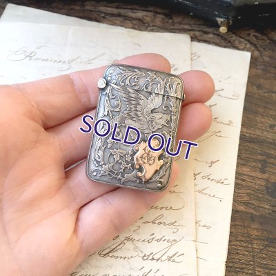 画像12: グリフォンとアカンサス文様のマッチケース