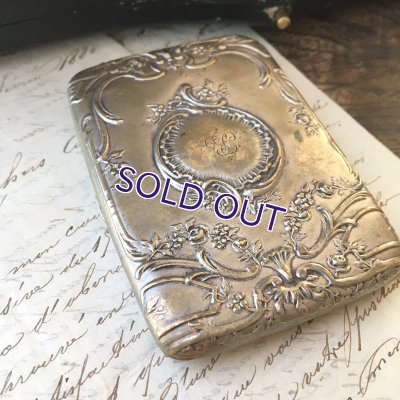 画像10: ロカイユと花々のシガレットケース