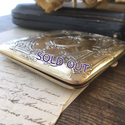 画像7: 花とアールヌーヴォー装飾のシガレットケース