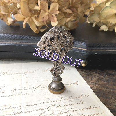 画像5: 『CC』アールヌーヴォー小さなシーリングスタンプ