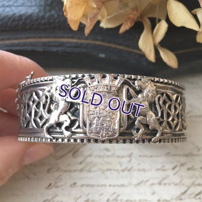 画像7: 「Bordeaux」紋章とアラベスク文様のバングル