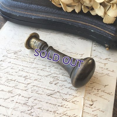 画像4: 木製ハンドル『JJ』シーリングスタンプ