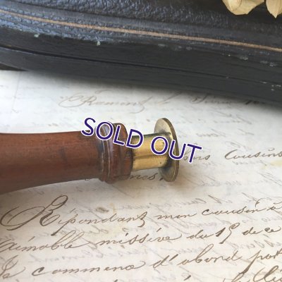 画像4: 木製ハンドル『CJ』シーリングスタンプ