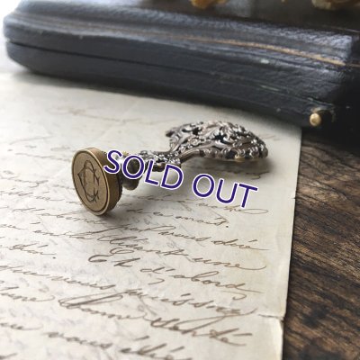 画像7: 『CC』アールヌーヴォー小さなシーリングスタンプ