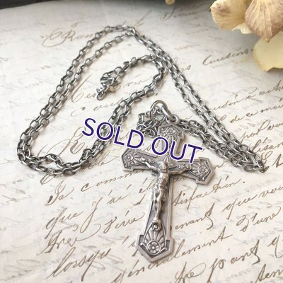 画像3: 銀製 クロスペンダントネックレス