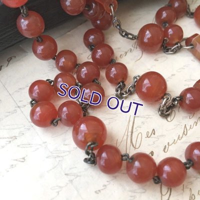 画像8: 赤瑪瑙クロスのロザリオ（ケース付）